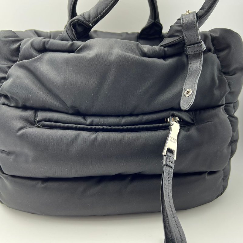 Prada 羽絨托特包-11