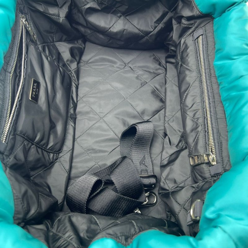 Prada 羽絨托特包-16