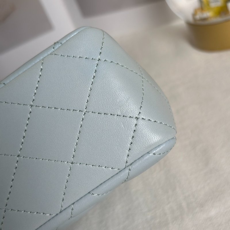 CHANEL 21K Handle mini CF20 - 寶寶藍-7