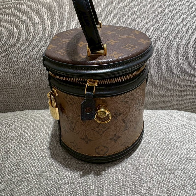 Louis Vuitton 小圓餅盒包 晶片款-2