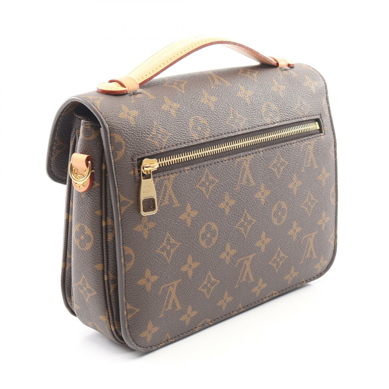 路易威登 Pochette Metis MM 單肩斜背包 M44875 Monogram 二手-1