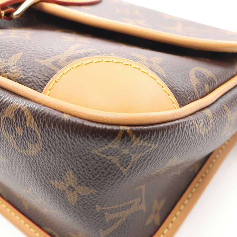 路易威登 Diane NM PM 單肩手提包 M45985 Monogram 帆布皮革二手-4