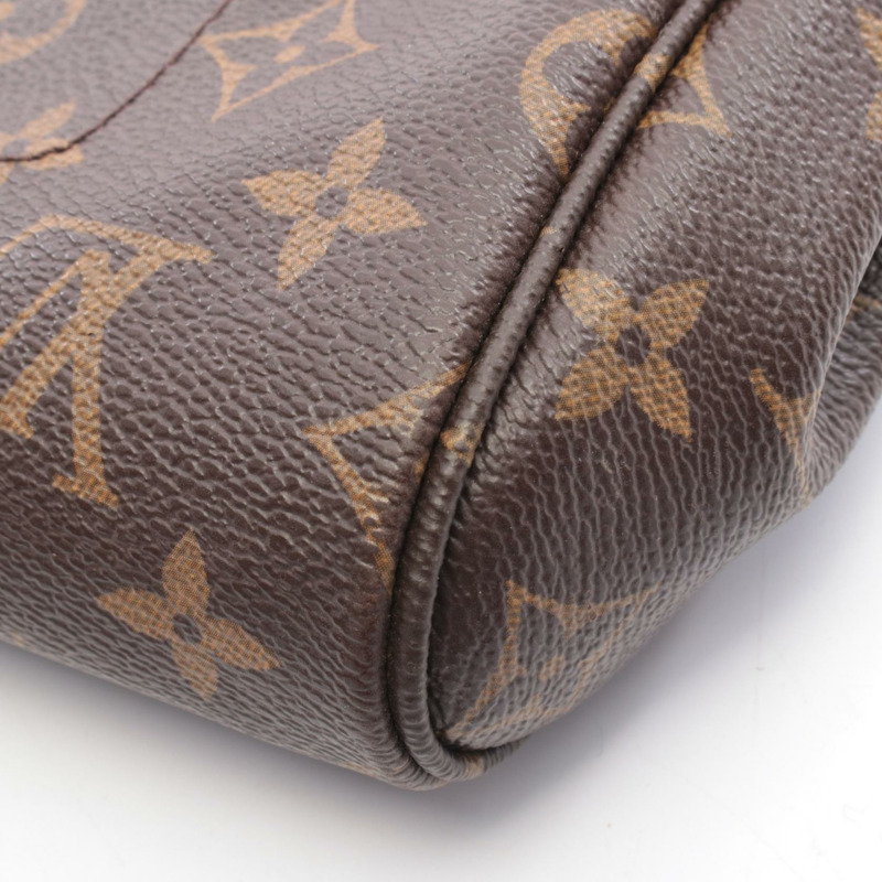 路易威登 Favorite MM 鏈條斜背包 M40718 Monogram 帆布 二手 LV-7