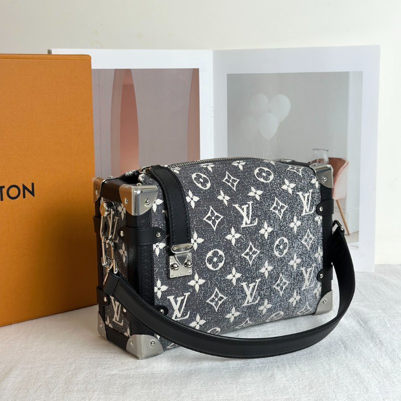 LOUIS VUITTON Side Trunk秀款 - 單寧老花-2