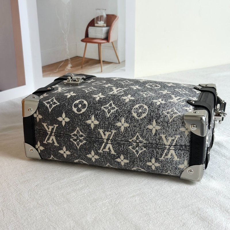 LOUIS VUITTON Side Trunk秀款 - 單寧老花-5