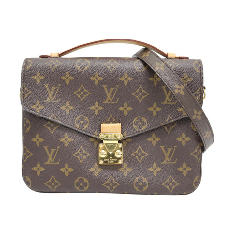 棕色 原花帆布 Pochette Metis 两用包【LOUIS VUITTON LV 路易威登】 M44875