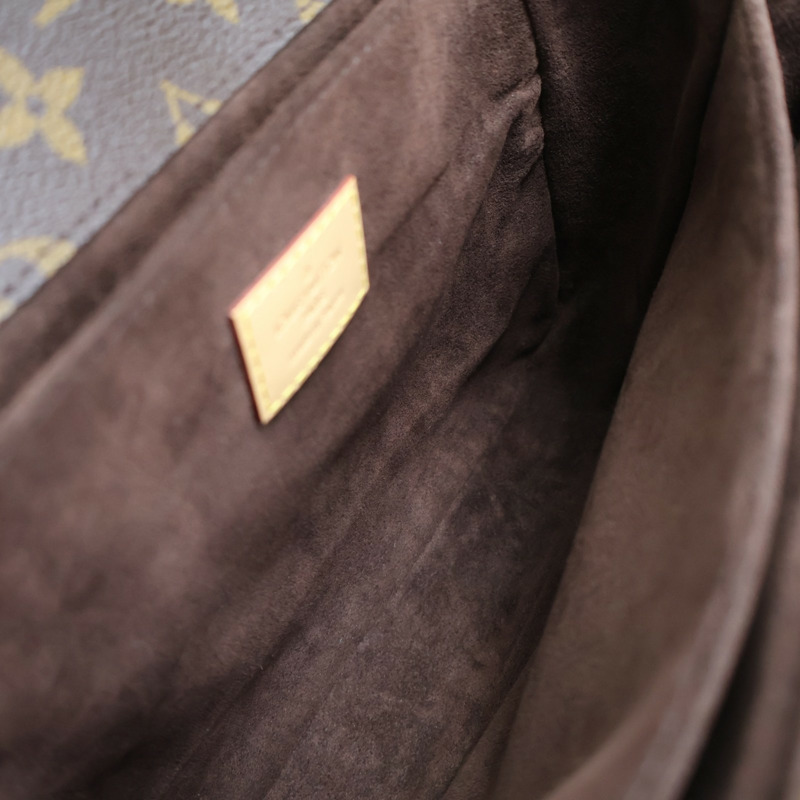 棕色 原花帆布 Pochette Metis 两用包【LOUIS VUITTON LV 路易威登】 M44875-4