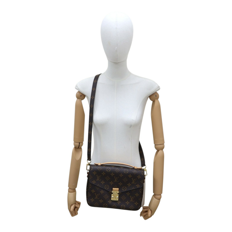 棕色 原花帆布 Pochette Metis 两用包【LOUIS VUITTON LV 路易威登】 M44875-11