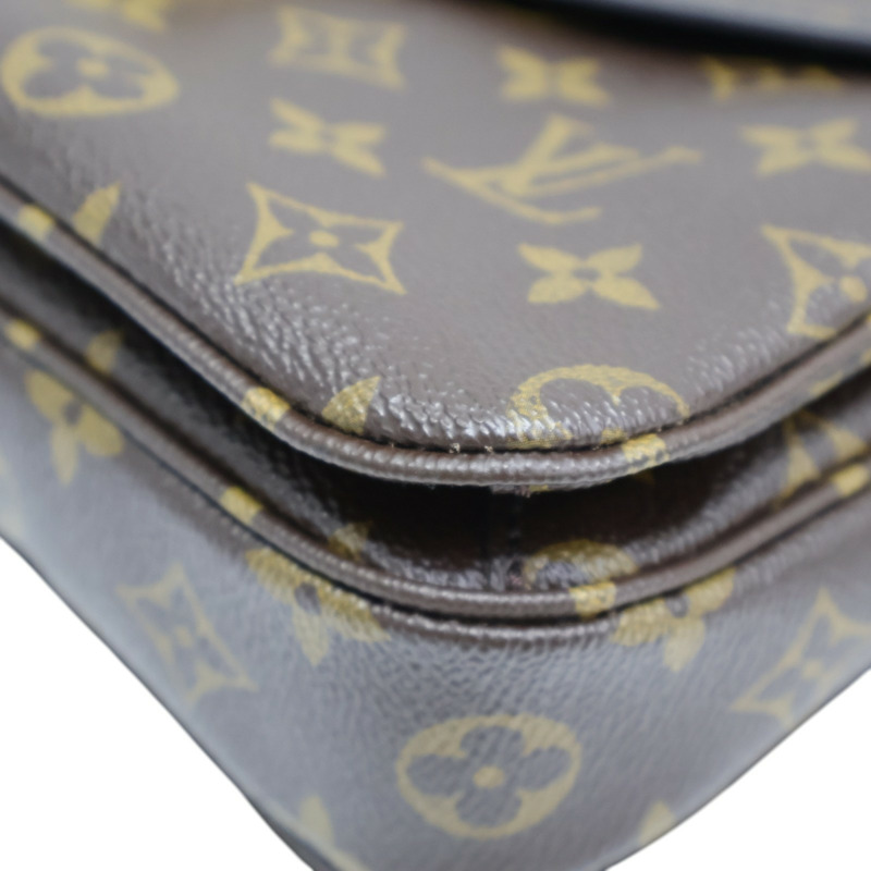 棕色 原花帆布 Pochette Metis 两用包【LOUIS VUITTON LV 路易威登】 M44875-12