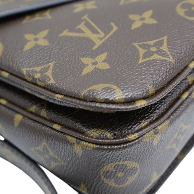 棕色 原花帆布 Pochette Metis 两用包【LOUIS VUITTON LV 路易威登】 M44875-13