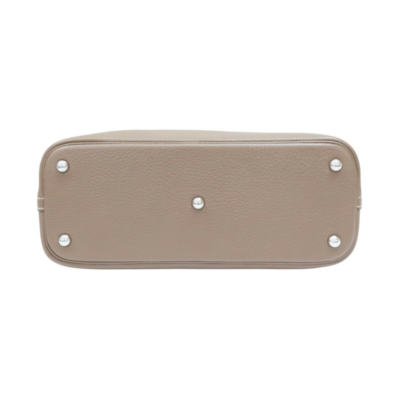 大象灰 Clemence 牛皮 Bolide 31 柏莉包 兩用包 口R刻 銀釦【HERMES 愛馬仕】-3