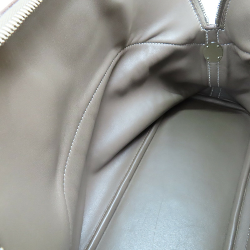 大象灰 Clemence 牛皮 Bolide 31 柏莉包 兩用包 口R刻 銀釦【HERMES 愛馬仕】-5