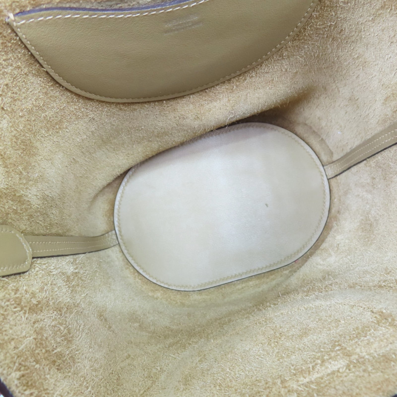 餅乾色 Clemence 牛皮 In The Loop 18 手提包 B刻【HERMES 愛馬仕】-4