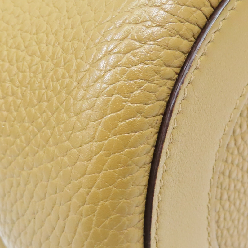 餅乾色 Clemence 牛皮 In The Loop 18 手提包 B刻【HERMES 愛馬仕】-10