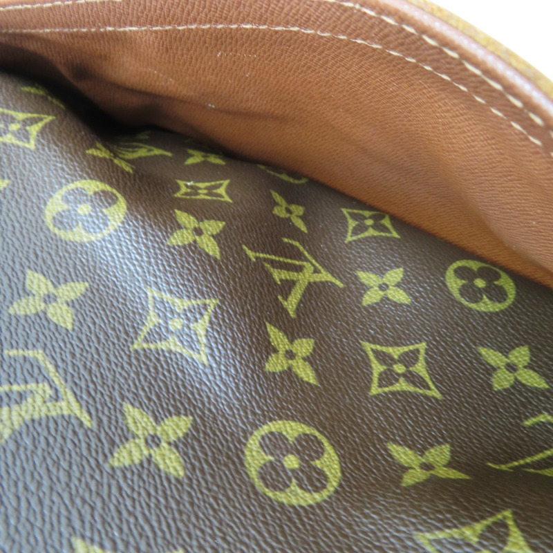 棕色 原花帆布 Trocadero 27 肩背包【LOUIS VUITTON LV 路易威登】 M51274-6