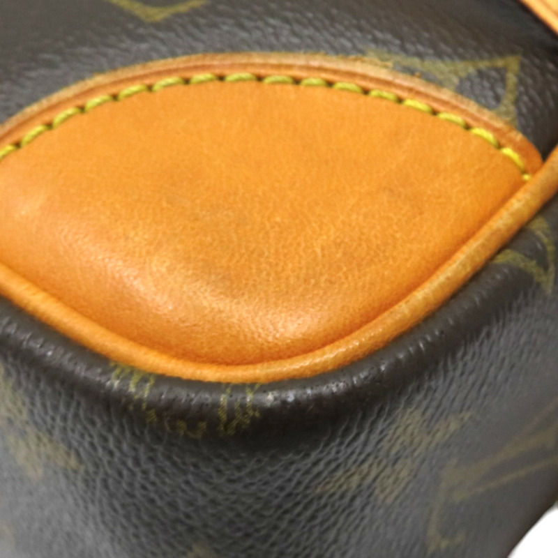 棕色 原花帆布 Trocadero 27 肩背包【LOUIS VUITTON LV 路易威登】 M51274-13