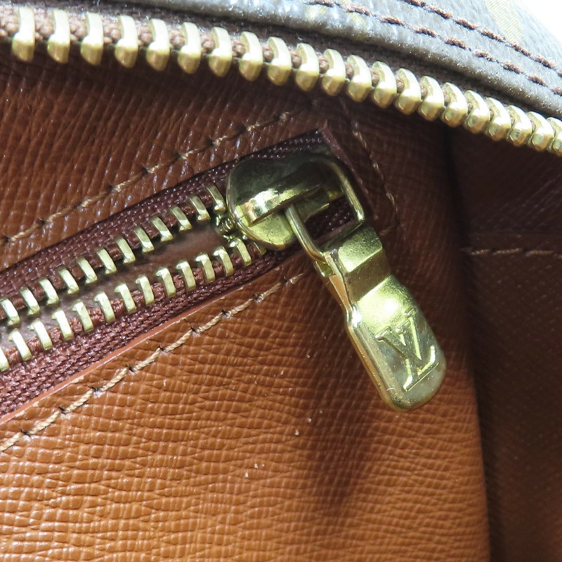 棕色 原花帆布 Trocadero 27 肩背包【LOUIS VUITTON LV 路易威登】 M51274-16