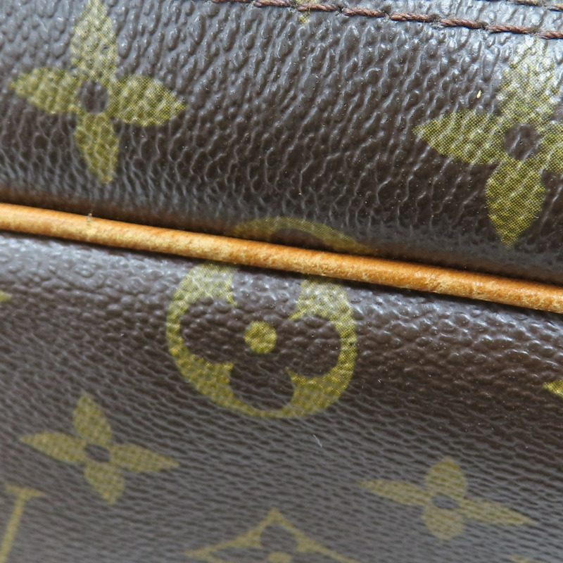棕色 原花帆布 Trocadero 27 肩背包【LOUIS VUITTON LV 路易威登】 M51274-18