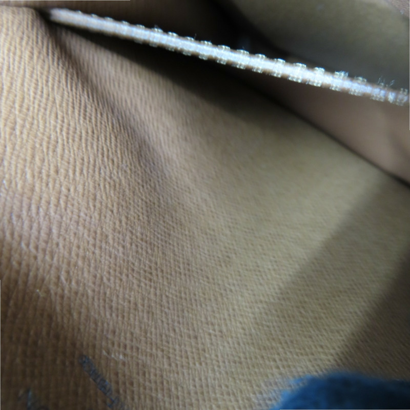 棕色 原花帆布 Amazone 肩背包【LOUIS VUITTON LV 路易威登】 M45236-6