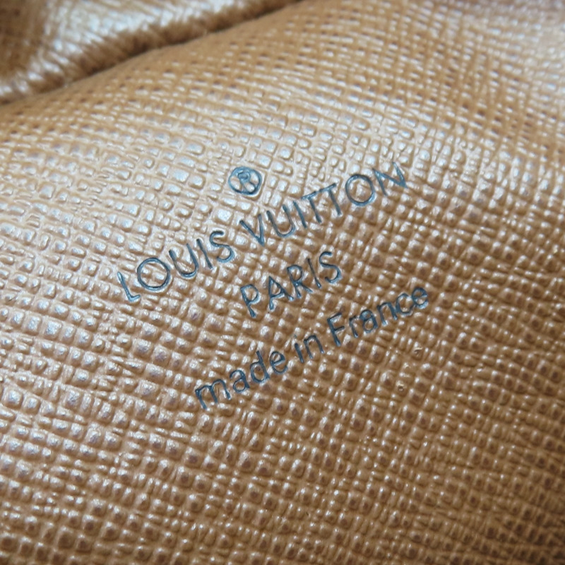 棕色 原花帆布 Amazone 肩背包【LOUIS VUITTON LV 路易威登】 M45236-7