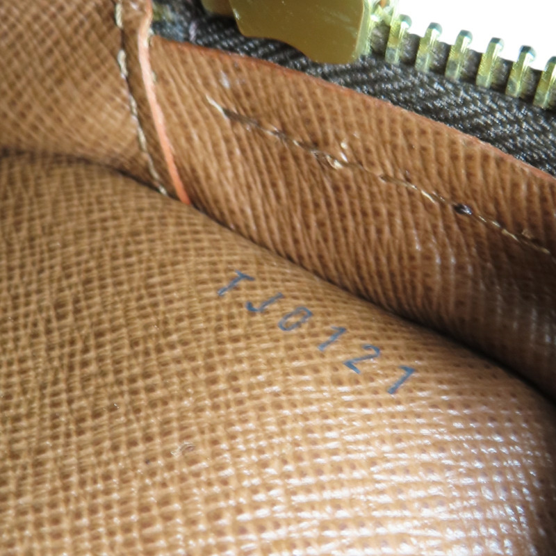 棕色 原花帆布 Amazone 肩背包【LOUIS VUITTON LV 路易威登】 M45236-8