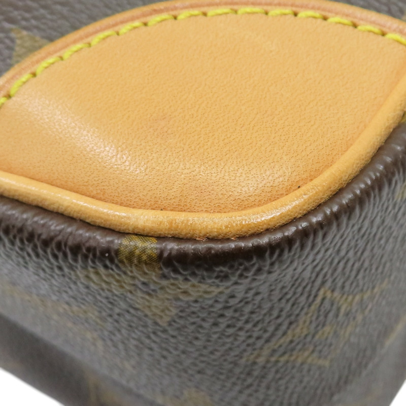 棕色 原花帆布 Amazone 肩背包【LOUIS VUITTON LV 路易威登】 M45236-12