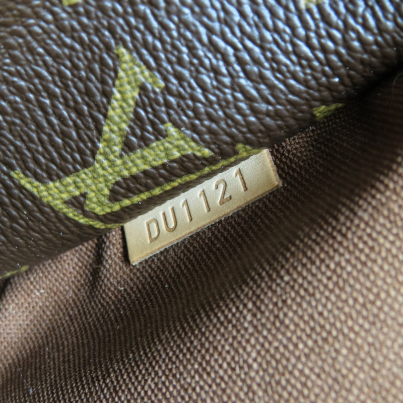 棕色 原花帆布 Totally PM 肩背包【LOUIS VUITTON LV 路易威登】 M56688-8