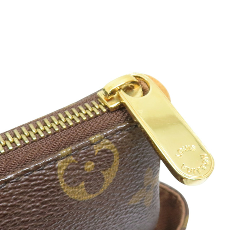 棕色 原花帆布 Totally PM 肩背包【LOUIS VUITTON LV 路易威登】 M56688-14