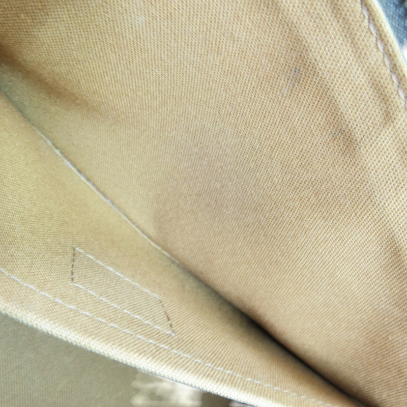 棕色 原花帆布 POPINCOURT 手提包【LOUIS VUITTON LV 路易威登】 M40009-5