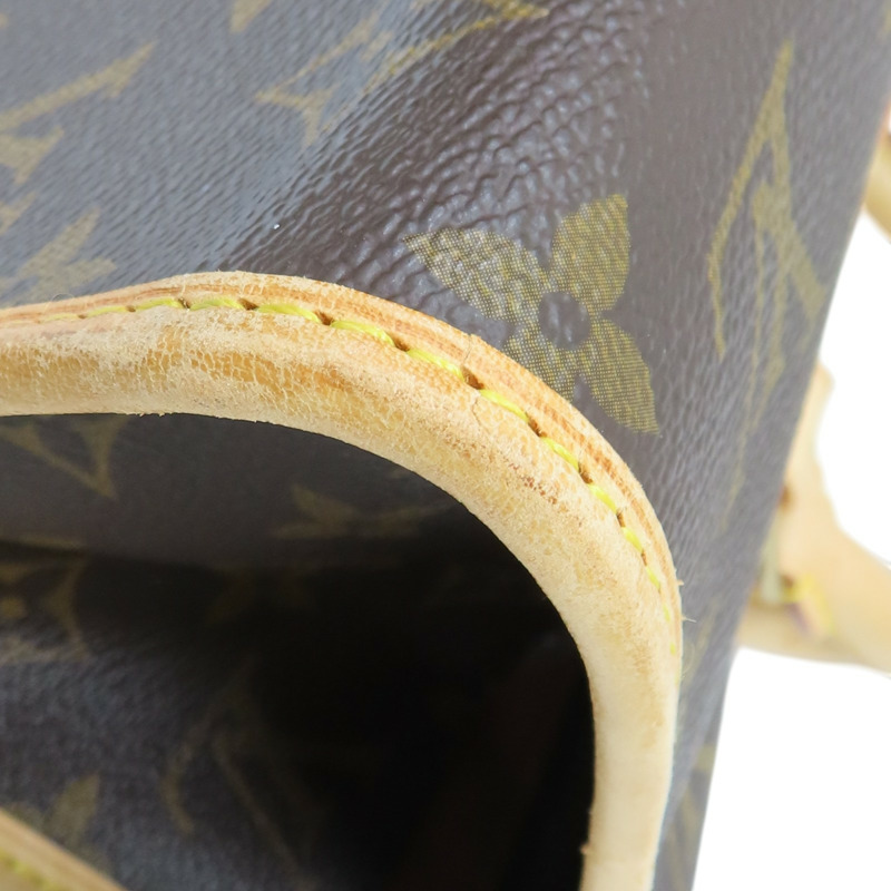 棕色 原花帆布 POPINCOURT 手提包【LOUIS VUITTON LV 路易威登】 M40009-9