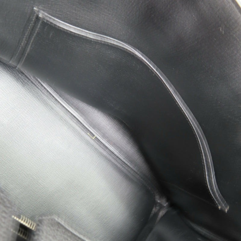 黑色 Togo牛皮 Birkin 35 柏金包 手提包 □M刻 銀扣【HERMES 愛馬仕】-5