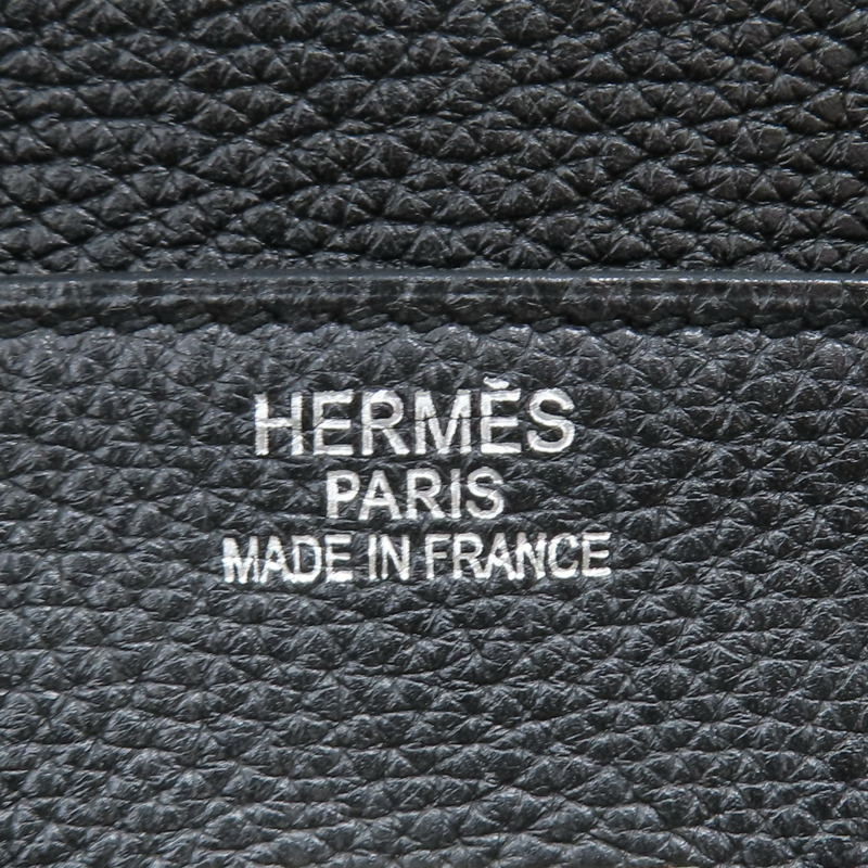 黑色 Togo牛皮 Birkin 35 柏金包 手提包 □M刻 銀扣【HERMES 愛馬仕】-8