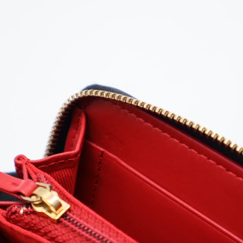 CHANEL 19 24C羊皮拉鍊零錢包 - 黑金-10