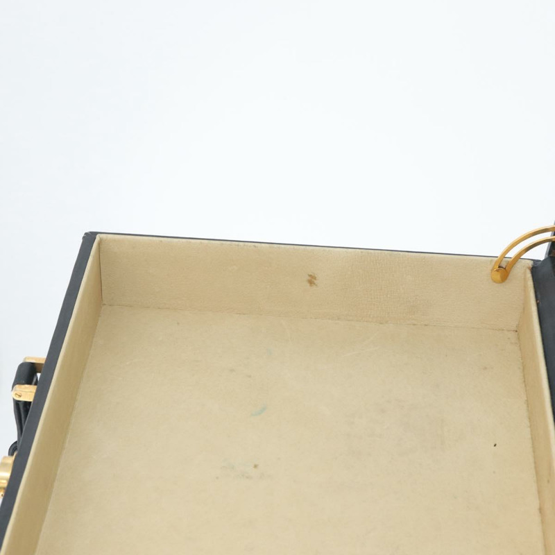 【日本直送】GUCCI GG Supreme Sherry Line 旅行箱 PVC 海軍藍金色 正品 ki6345-20