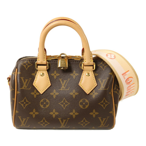 LOUIS VUITTON Monogram Speedy Bandoulière 20金扣手挽肩背兩用袋
