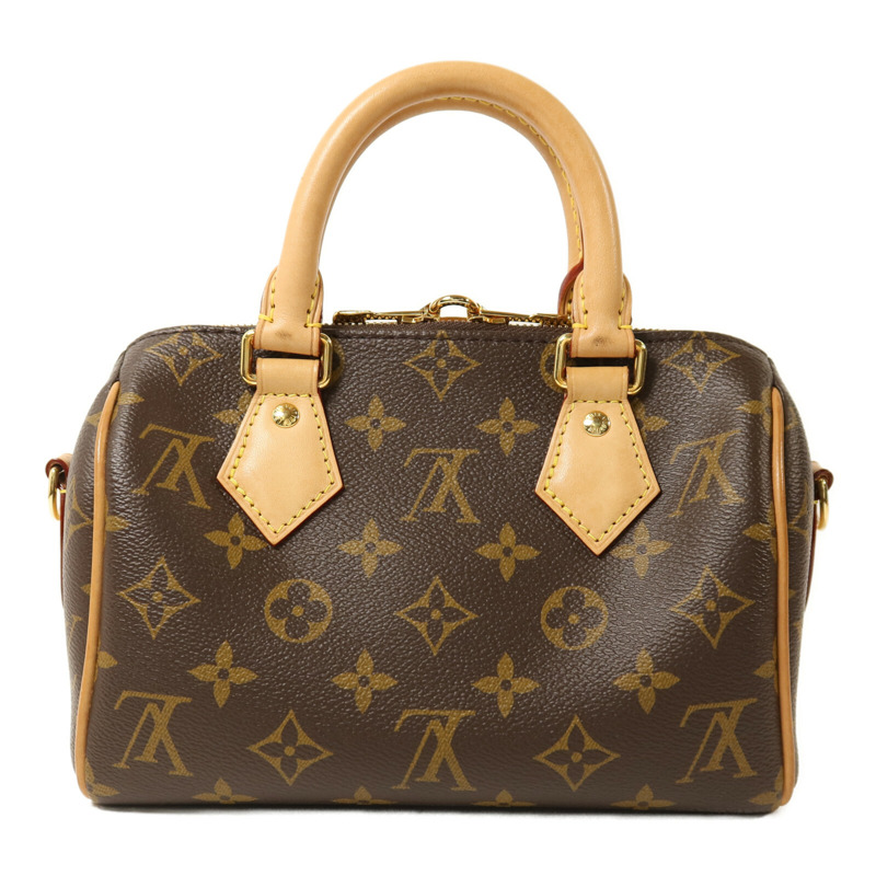 LOUIS VUITTON Monogram Speedy Bandoulière 20金扣手挽肩背兩用袋-1