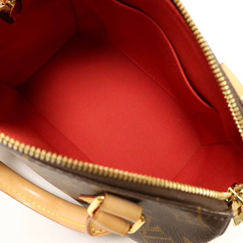 LOUIS VUITTON Monogram Speedy Bandoulière 20金扣手挽肩背兩用袋-4