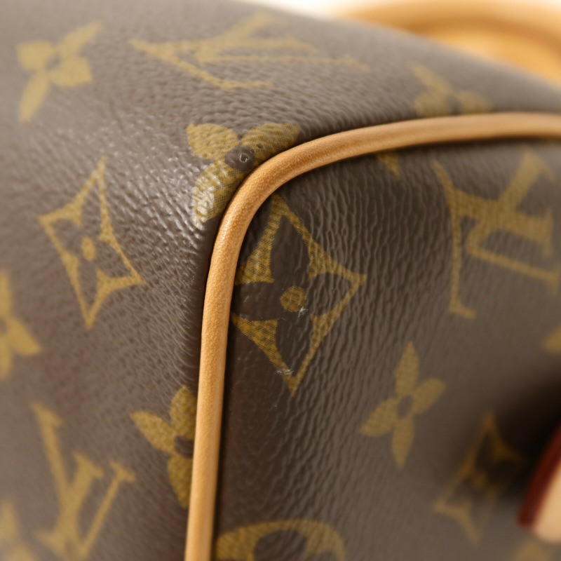 LOUIS VUITTON Monogram Speedy Bandoulière 20金扣手挽肩背兩用袋-9