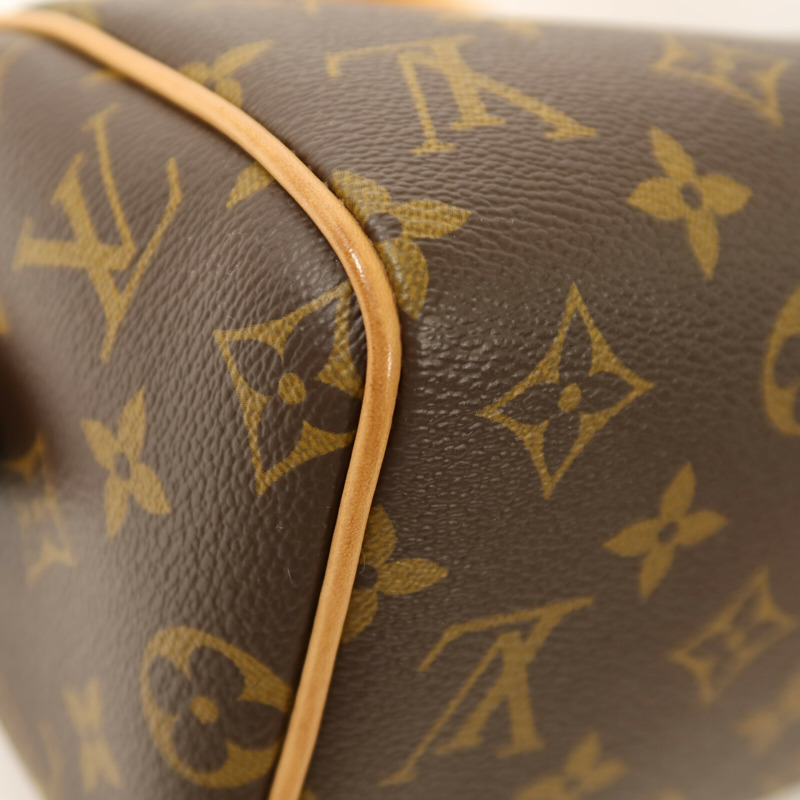 LOUIS VUITTON Monogram Speedy Bandoulière 20金扣手挽肩背兩用袋-10