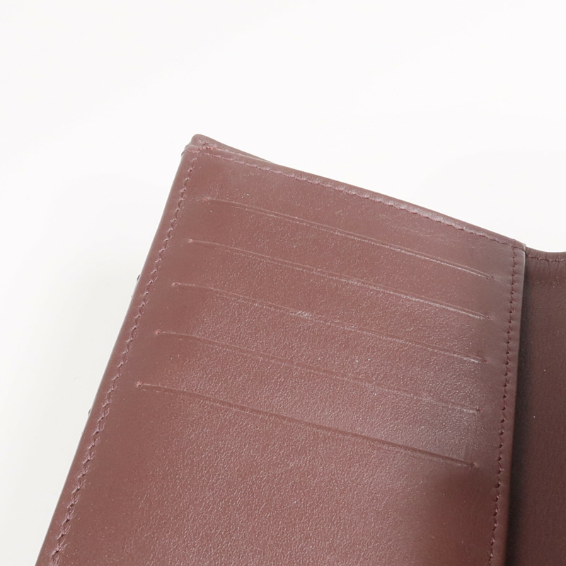 CHANEL 牛皮皮革Long Wallet金扣長錢包-12