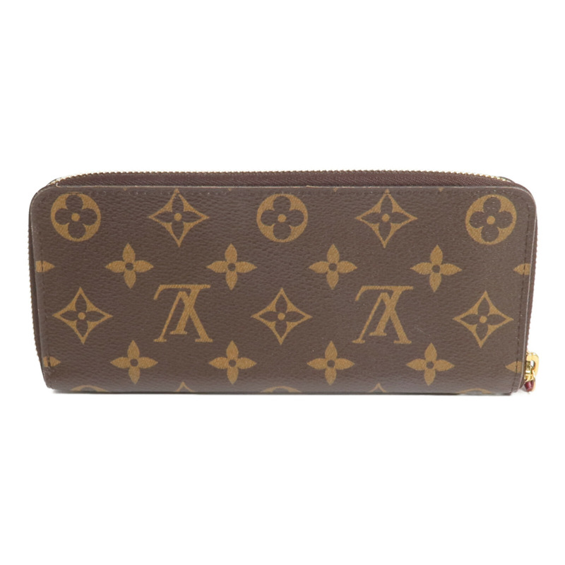 LOUIS VUITTON Monogram Clemence Wallet金扣長錢包-1