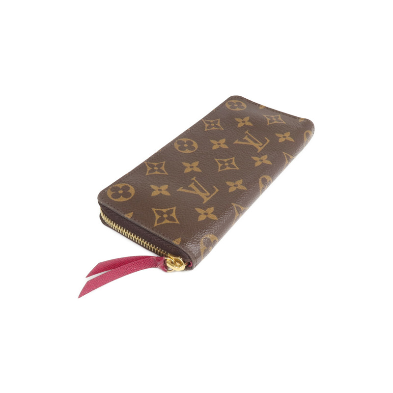 LOUIS VUITTON Monogram Clemence Wallet金扣長錢包-3