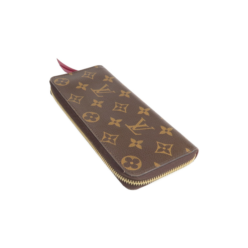LOUIS VUITTON Monogram Clemence Wallet金扣長錢包-4