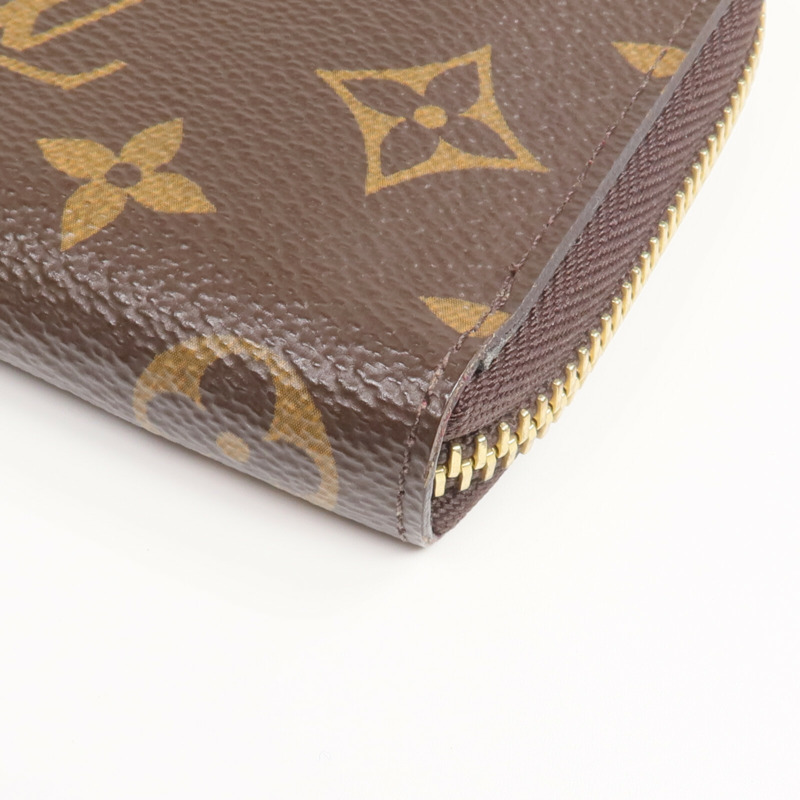 LOUIS VUITTON Monogram Clemence Wallet金扣長錢包-6