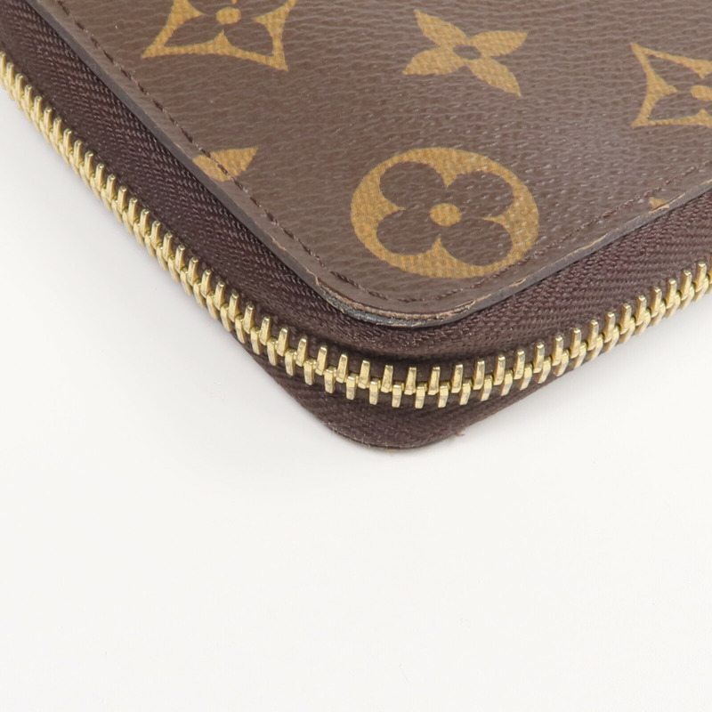LOUIS VUITTON Monogram Clemence Wallet金扣長錢包-8