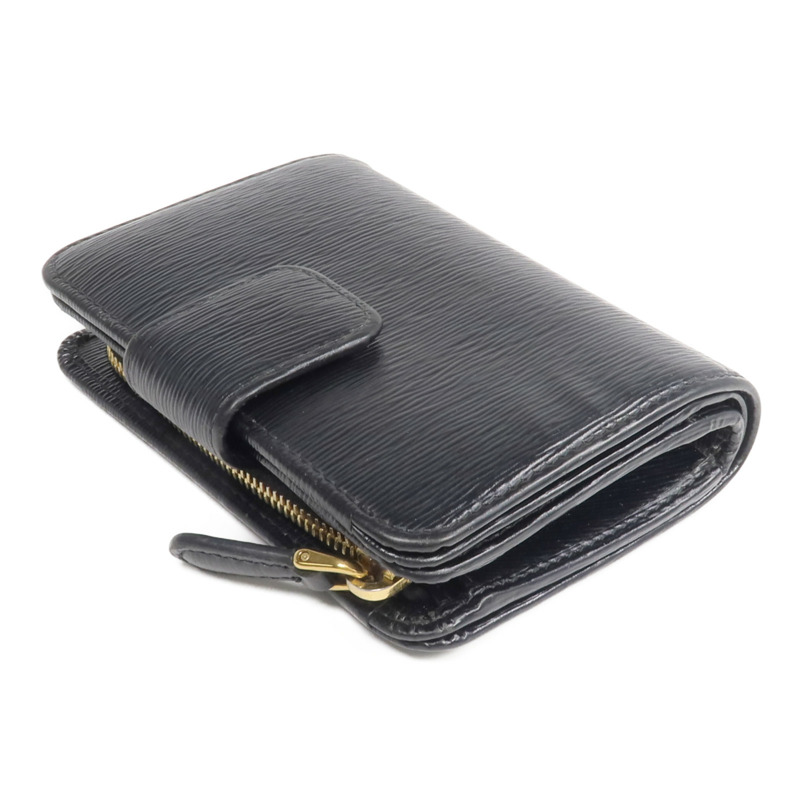 PRADA 牛皮皮革Wallet金扣錢包-4