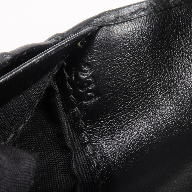 PRADA 牛皮皮革Wallet金扣錢包-15