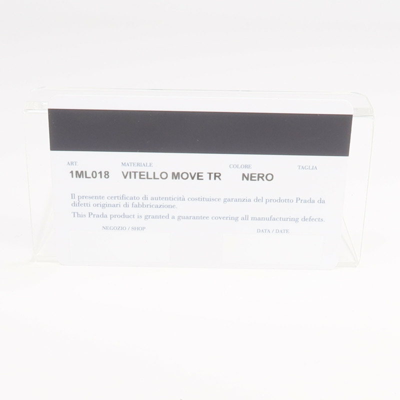 PRADA 牛皮皮革Wallet金扣錢包-18