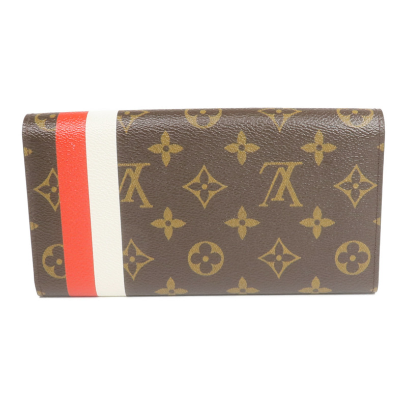 LOUIS VUITTON Monogram Groom Portefeuille Sarah金扣長錢包-2