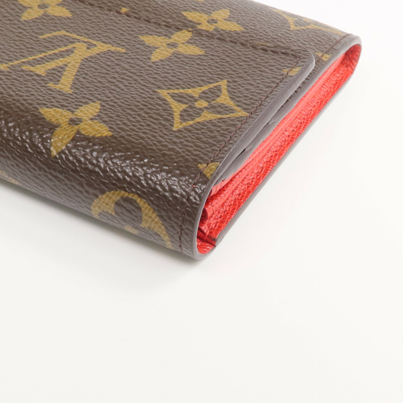 LOUIS VUITTON Monogram Groom Portefeuille Sarah金扣長錢包-9